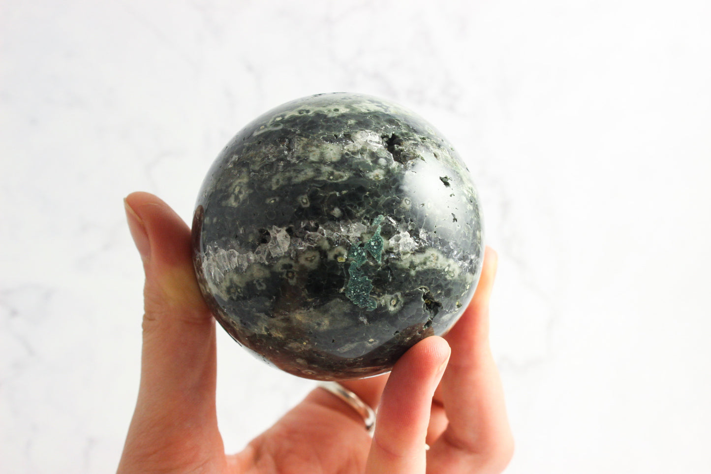 Ocean Jasper Sphere