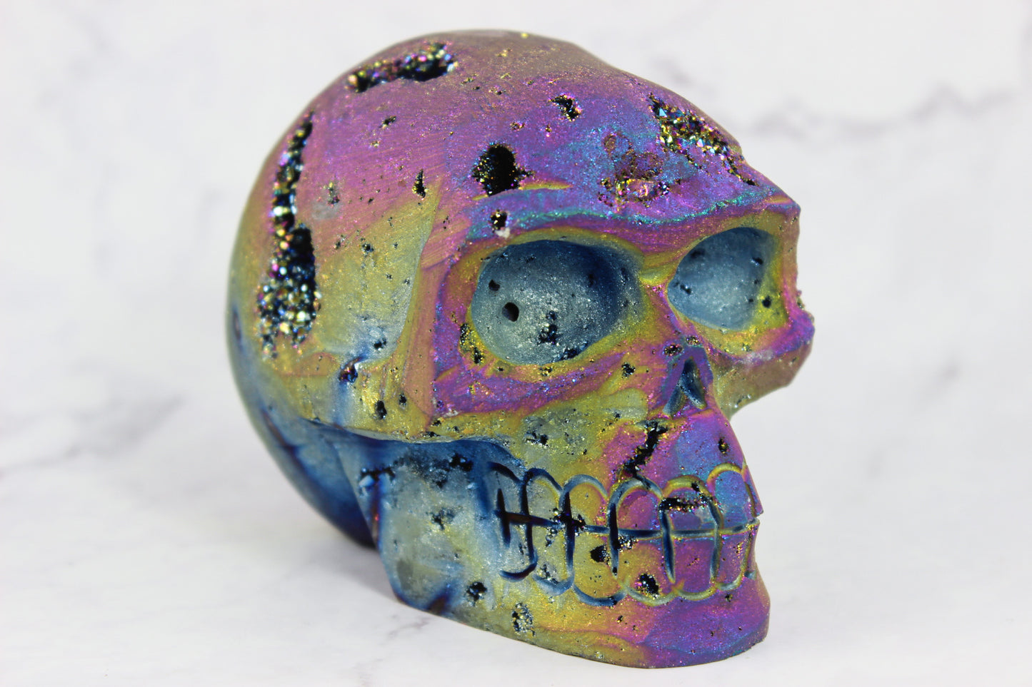 Small Titanium Sphalerite Skull