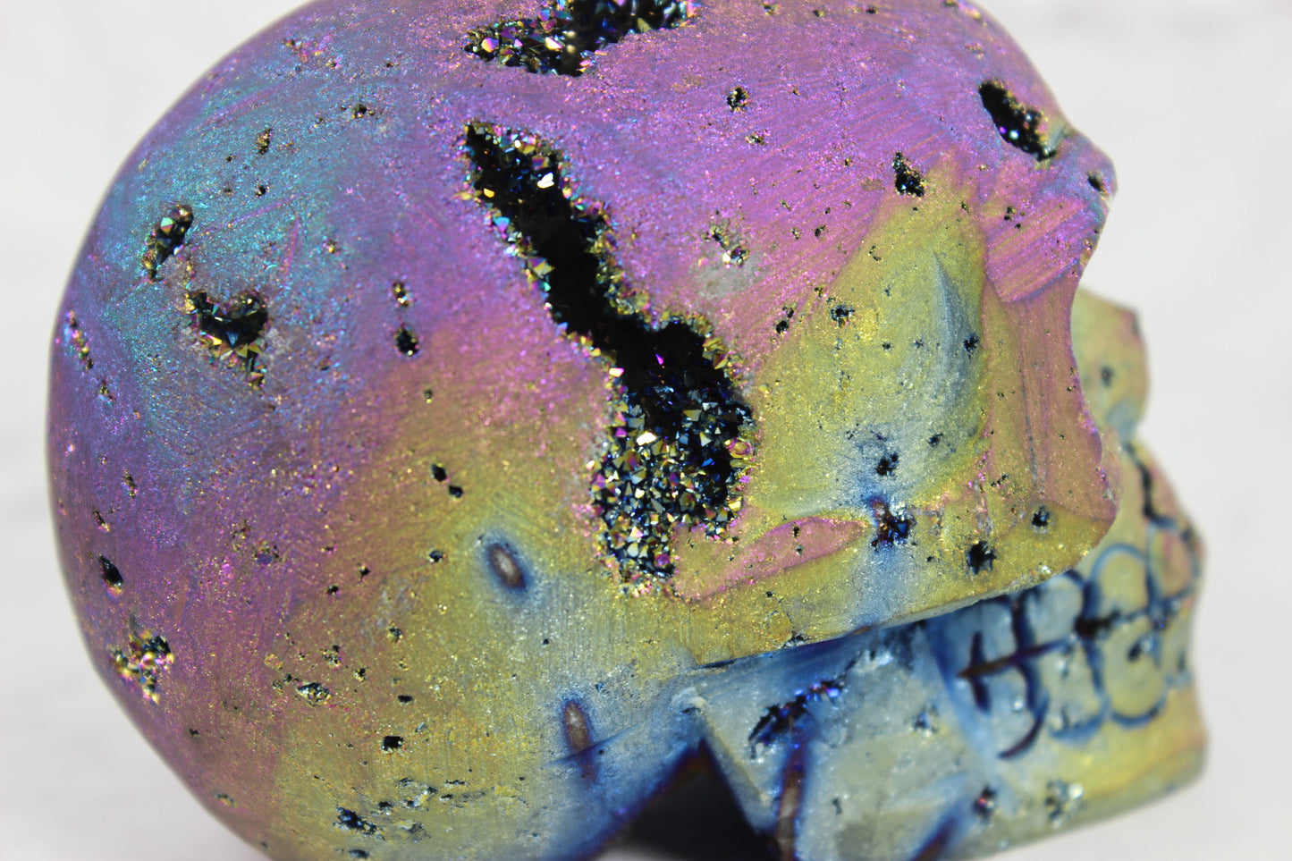 Small Titanium Sphalerite Skull