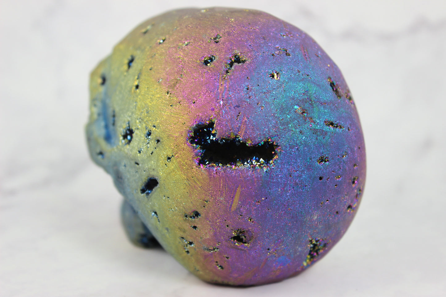 Small Titanium Sphalerite Skull