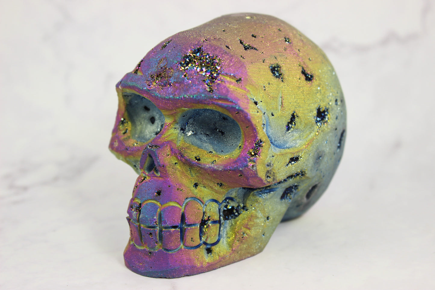 Small Titanium Sphalerite Skull