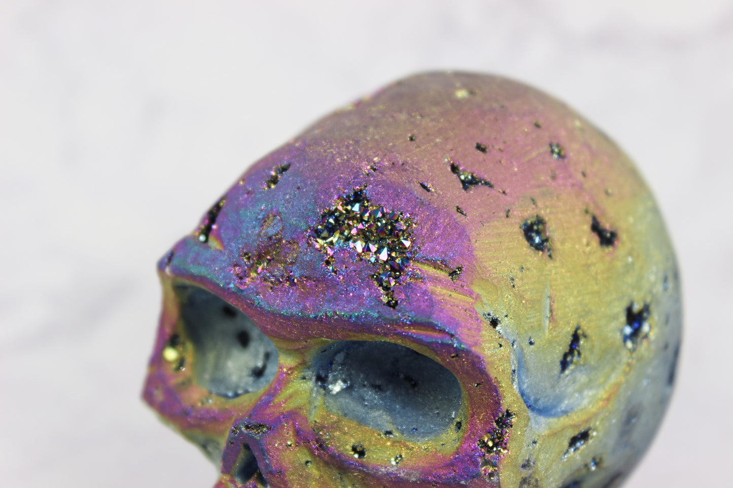 Small Titanium Sphalerite Skull
