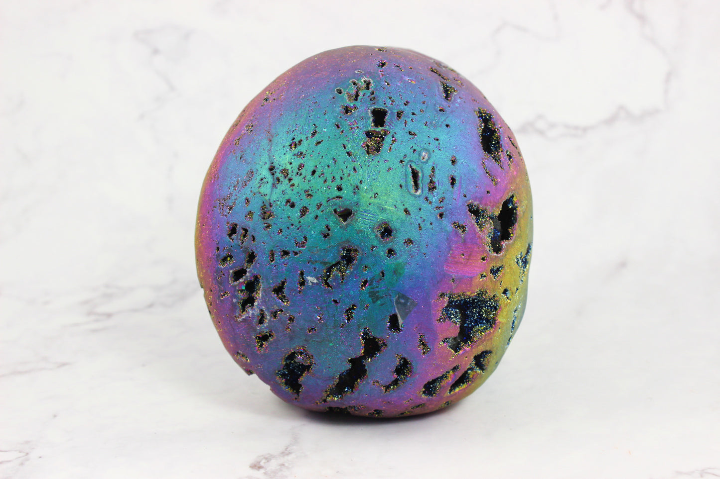 Large Titanium Sphalerite Skull