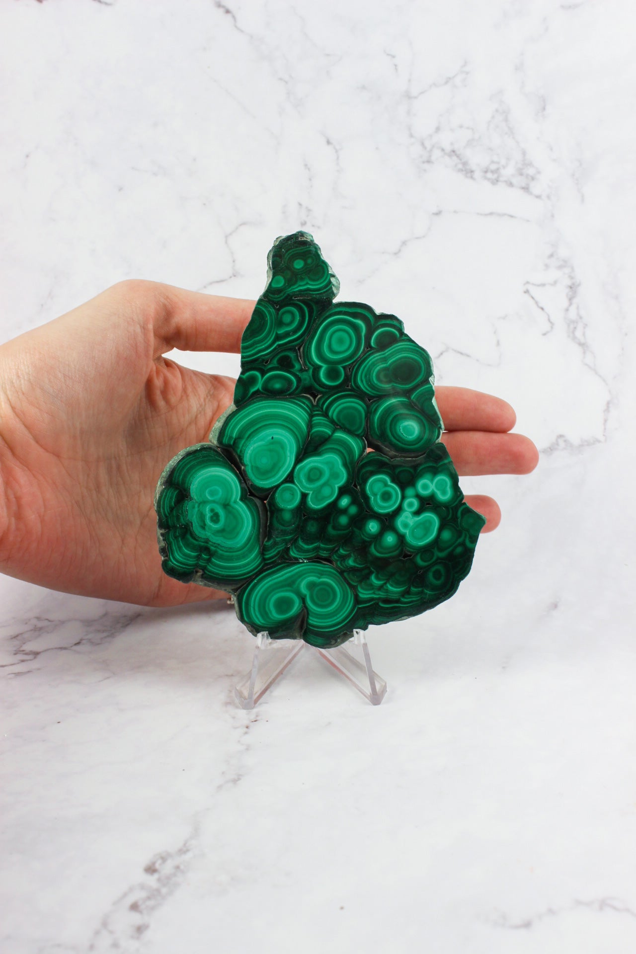 Polished Malachite Specimen