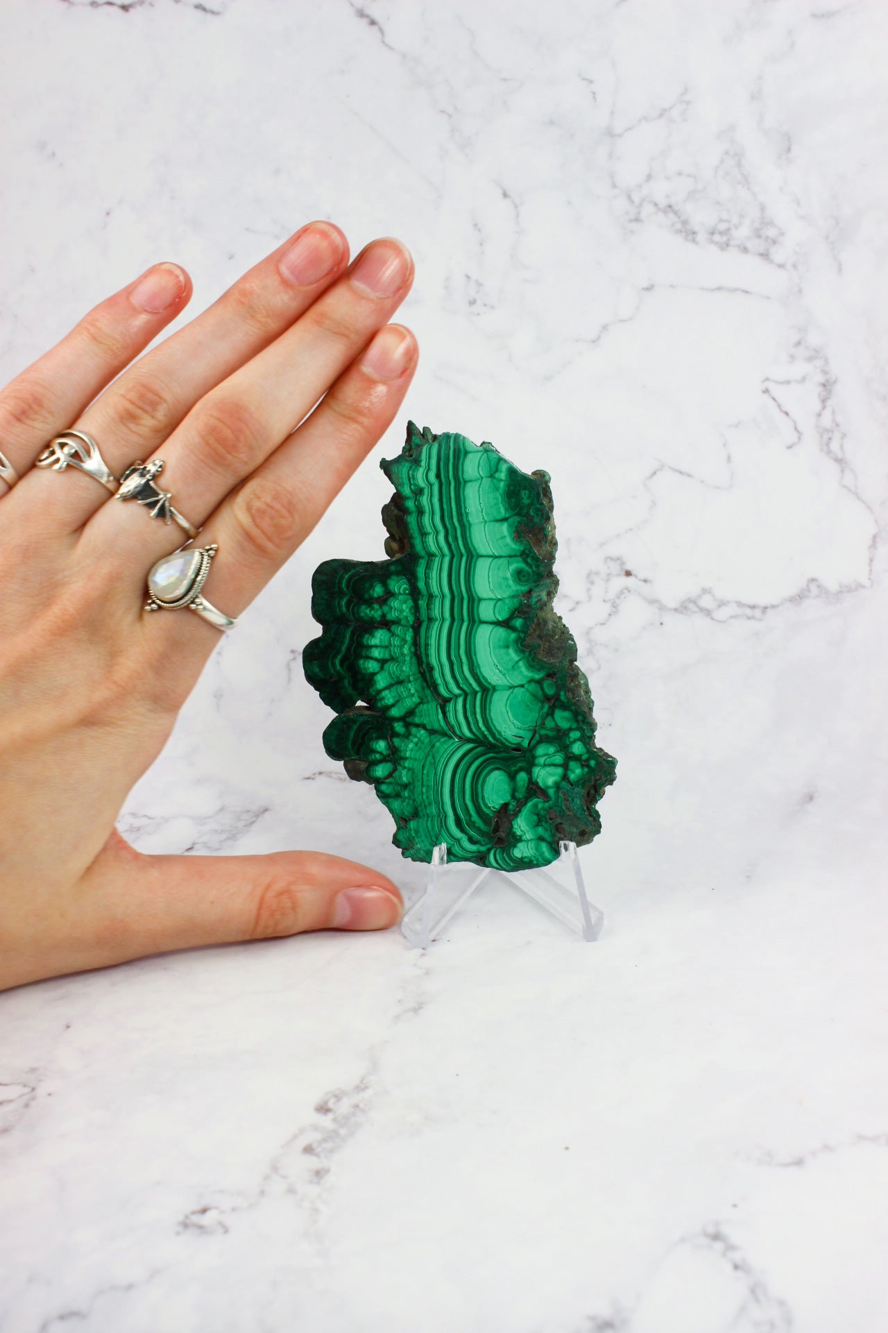 Polished Malachite