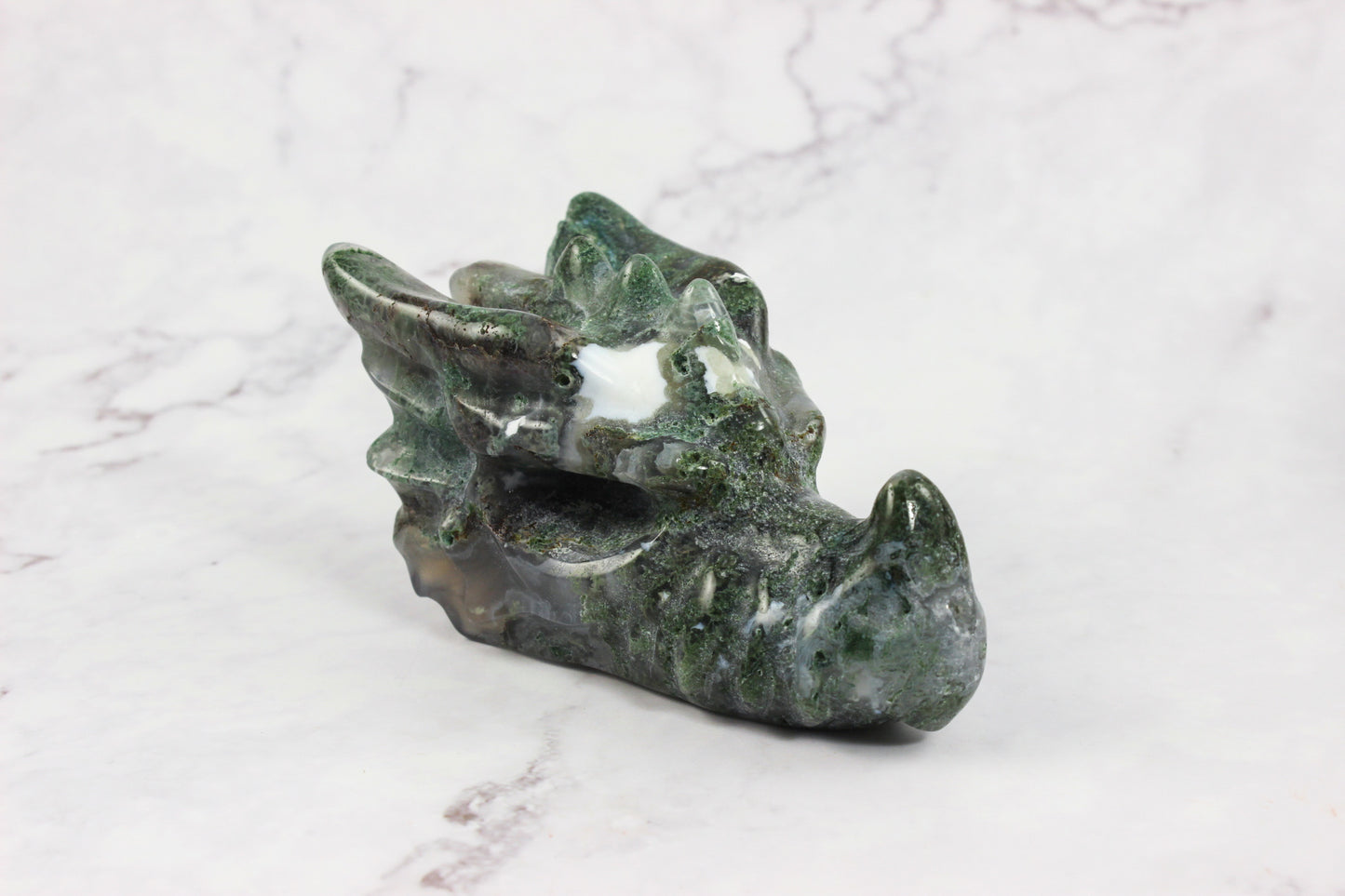 Large Moss Agate Dragons