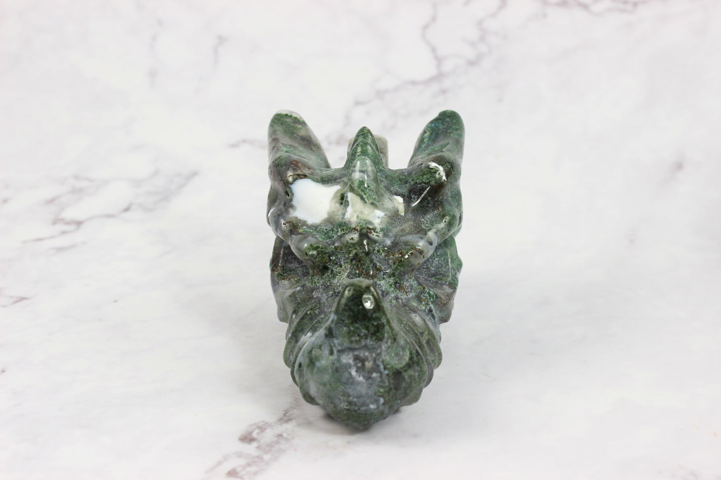 Large Moss Agate Dragons