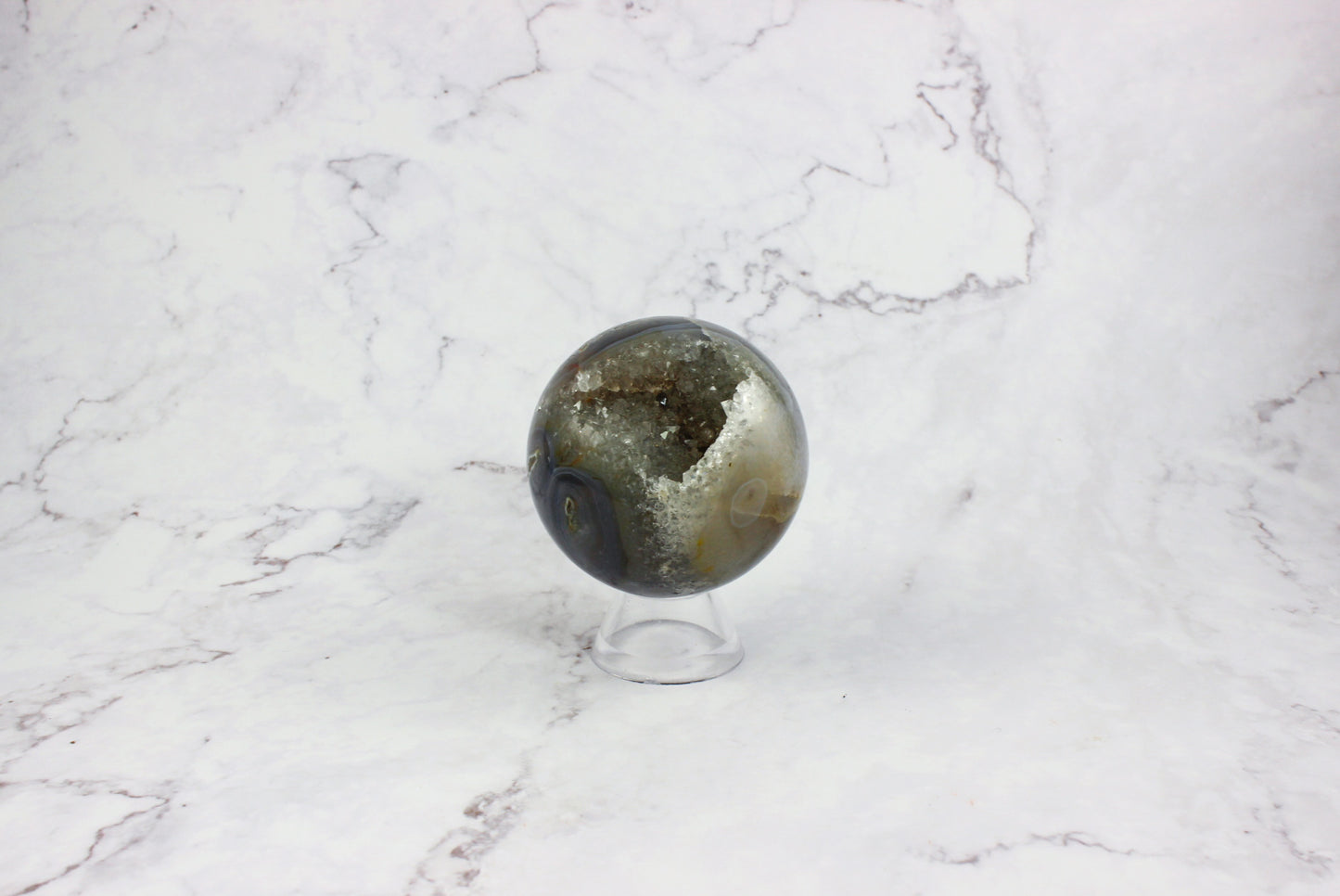 Druzy Agate Sphere