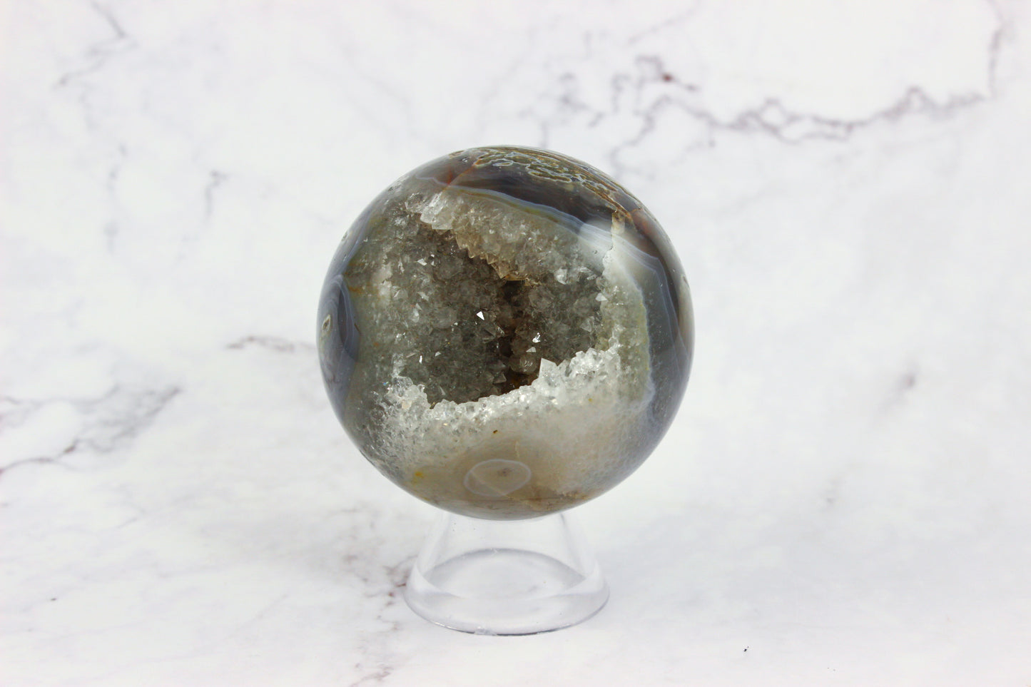 Druzy Agate Sphere
