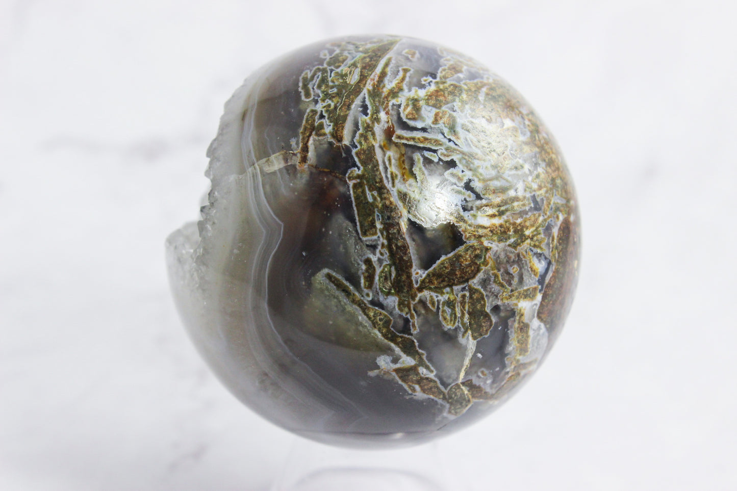 Druzy Agate Sphere