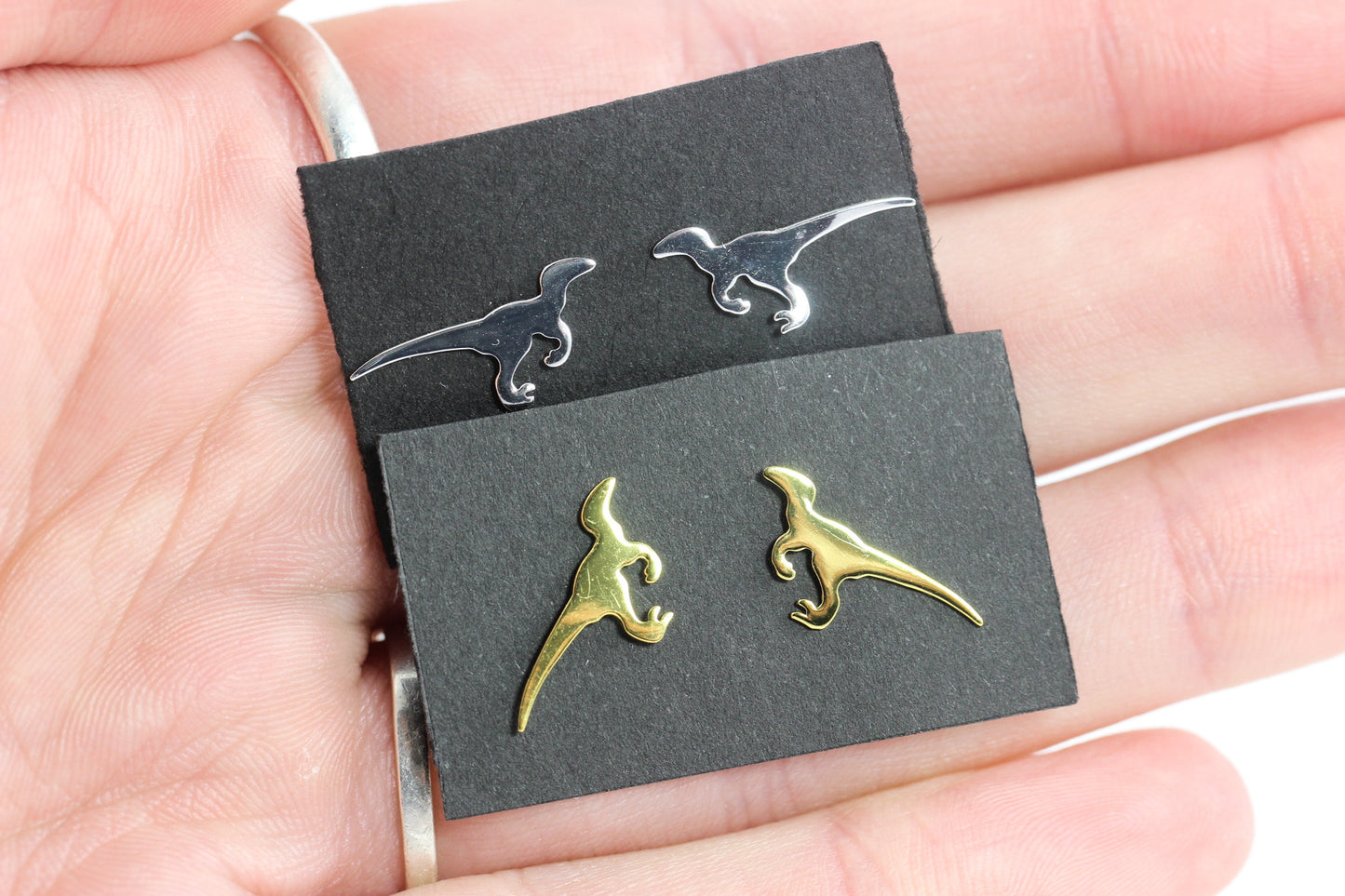 Velociraptor Stud Earrings