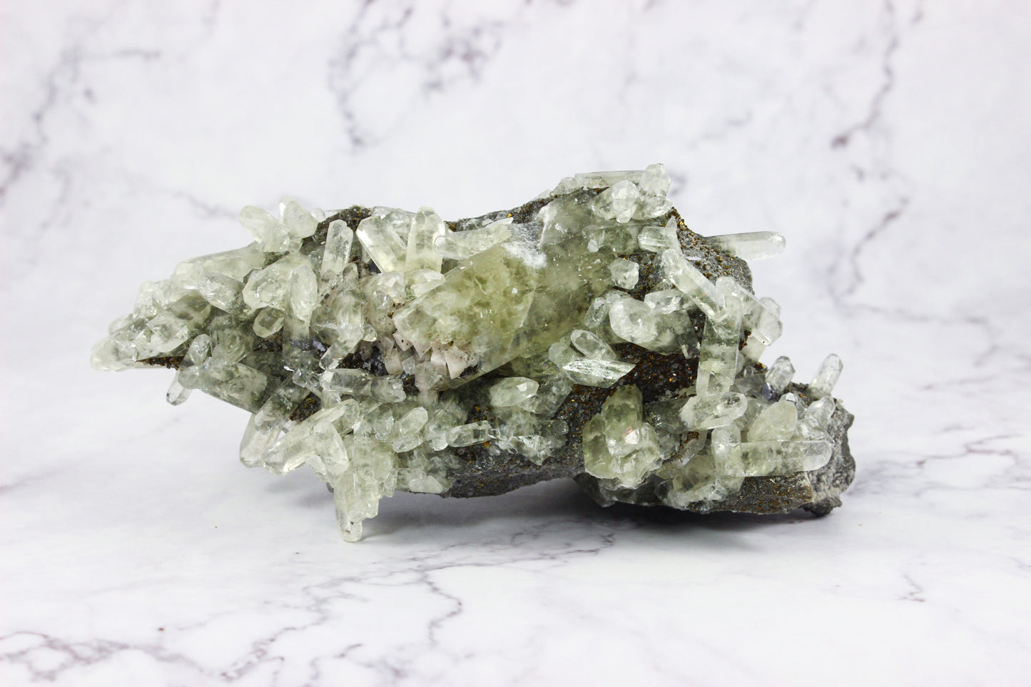 Calcite Chalcopyrite