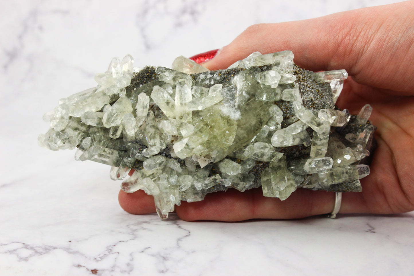 Calcite Chalcopyrite