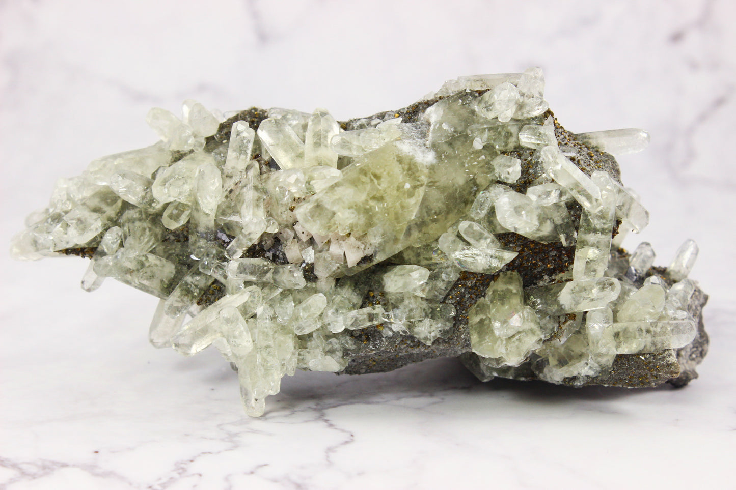 Calcite Chalcopyrite