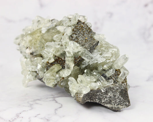 Calcite Chalcopyrite