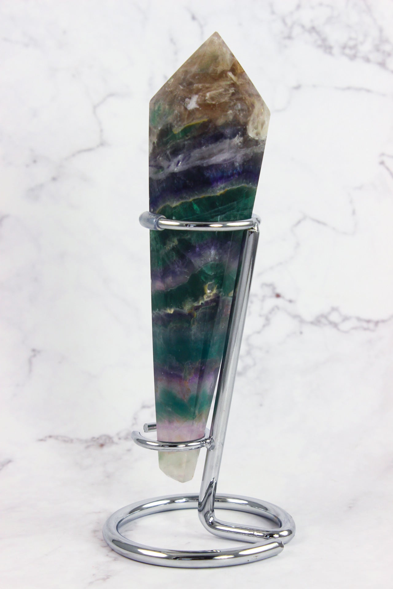 Fluorite Point with stand