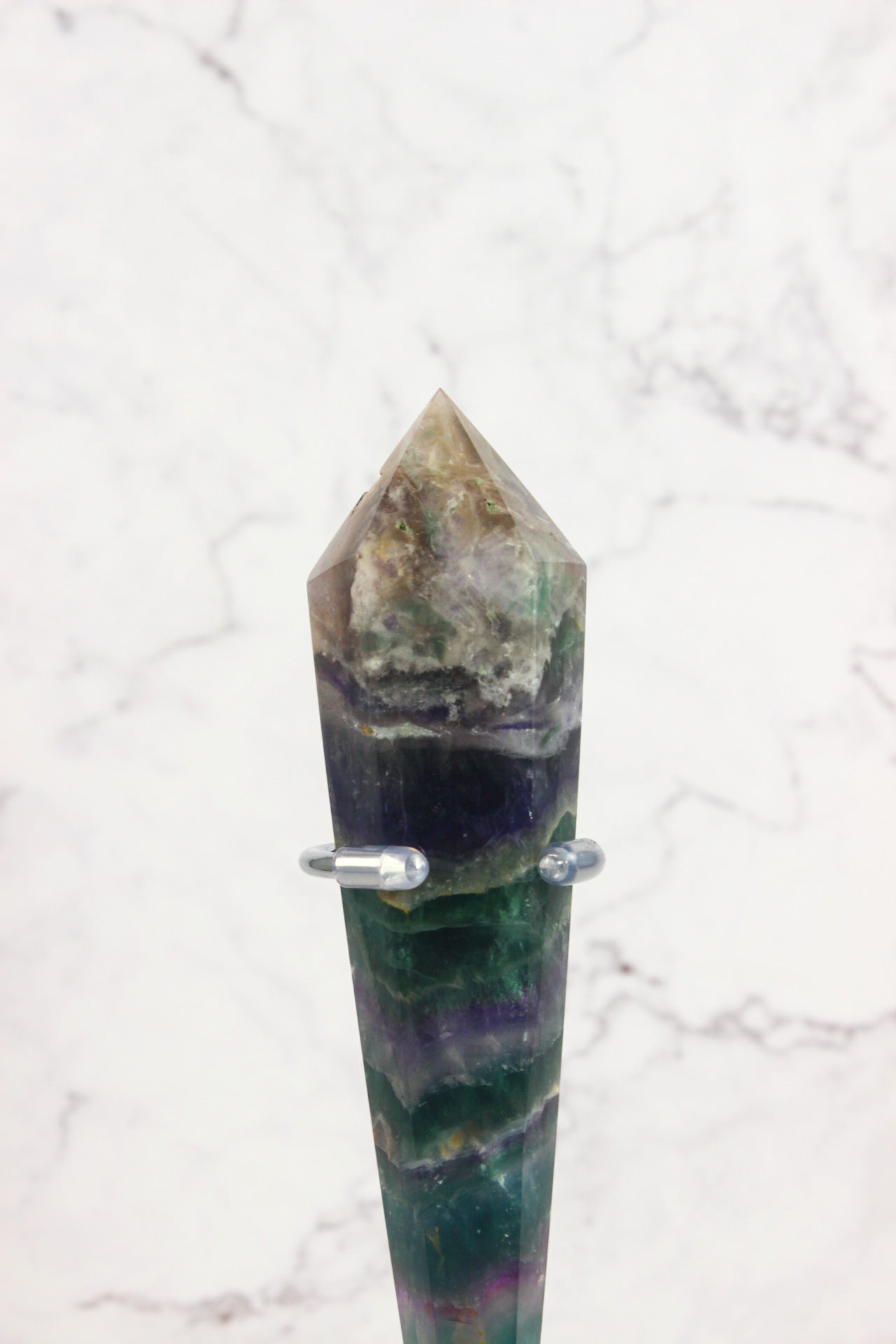 Fluorite Point with stand