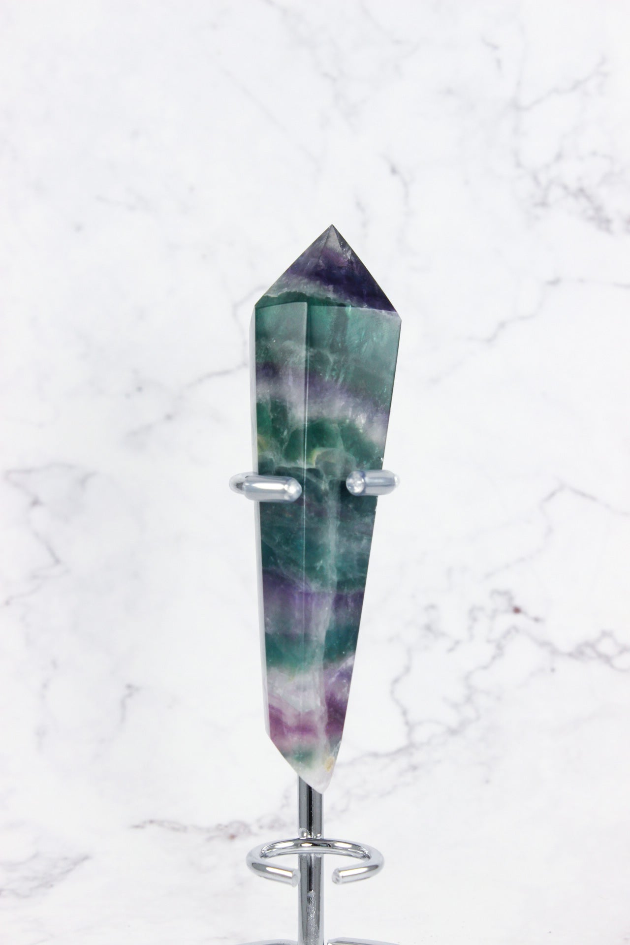 Fluorite Point with stand