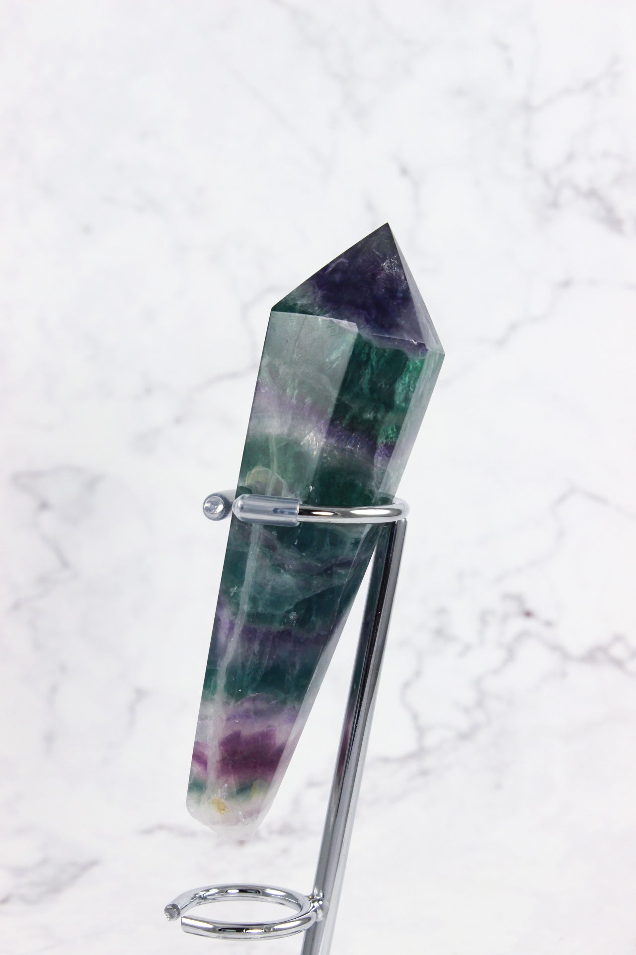 Fluorite Point with stand