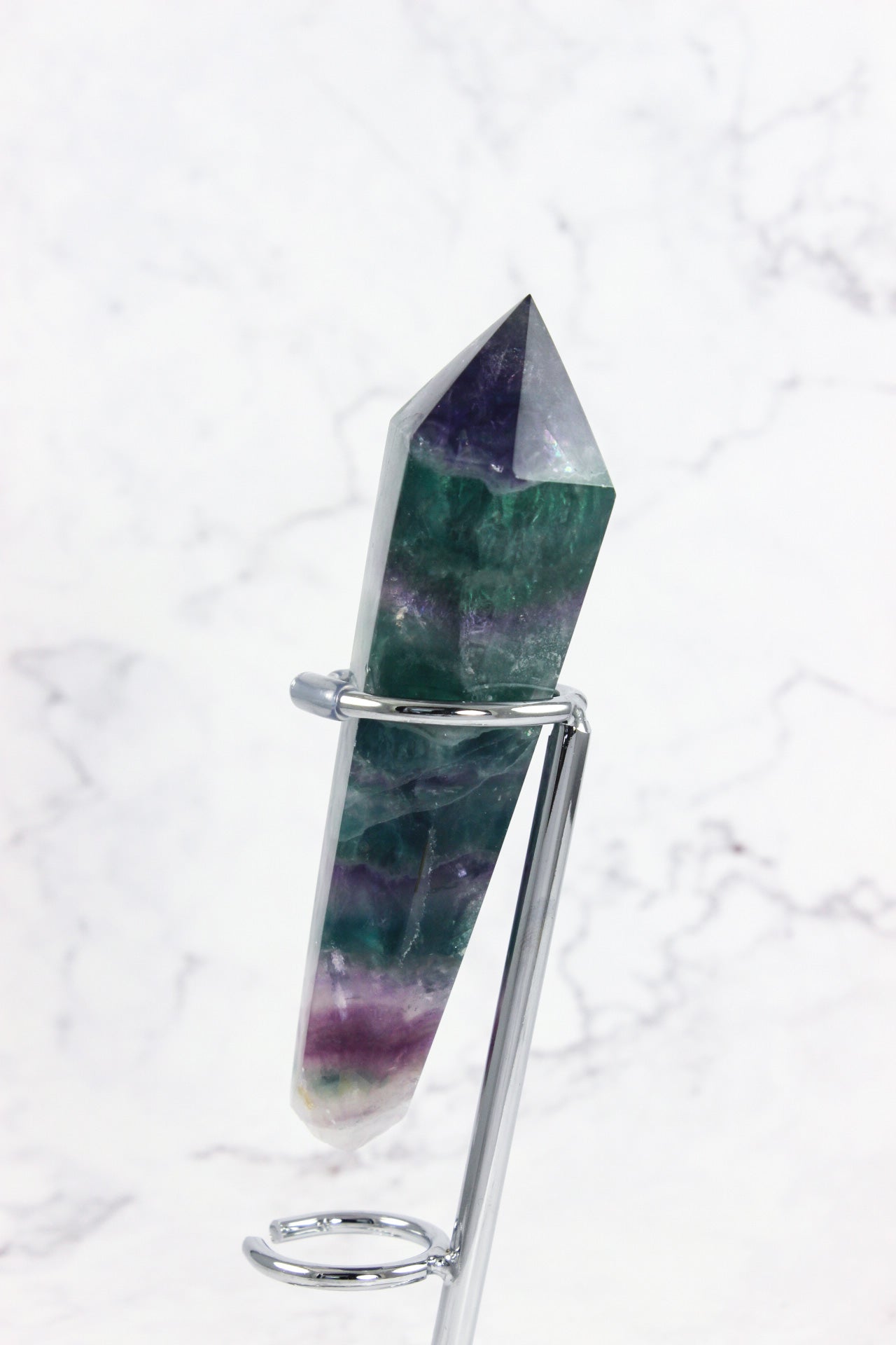 Fluorite Point with stand