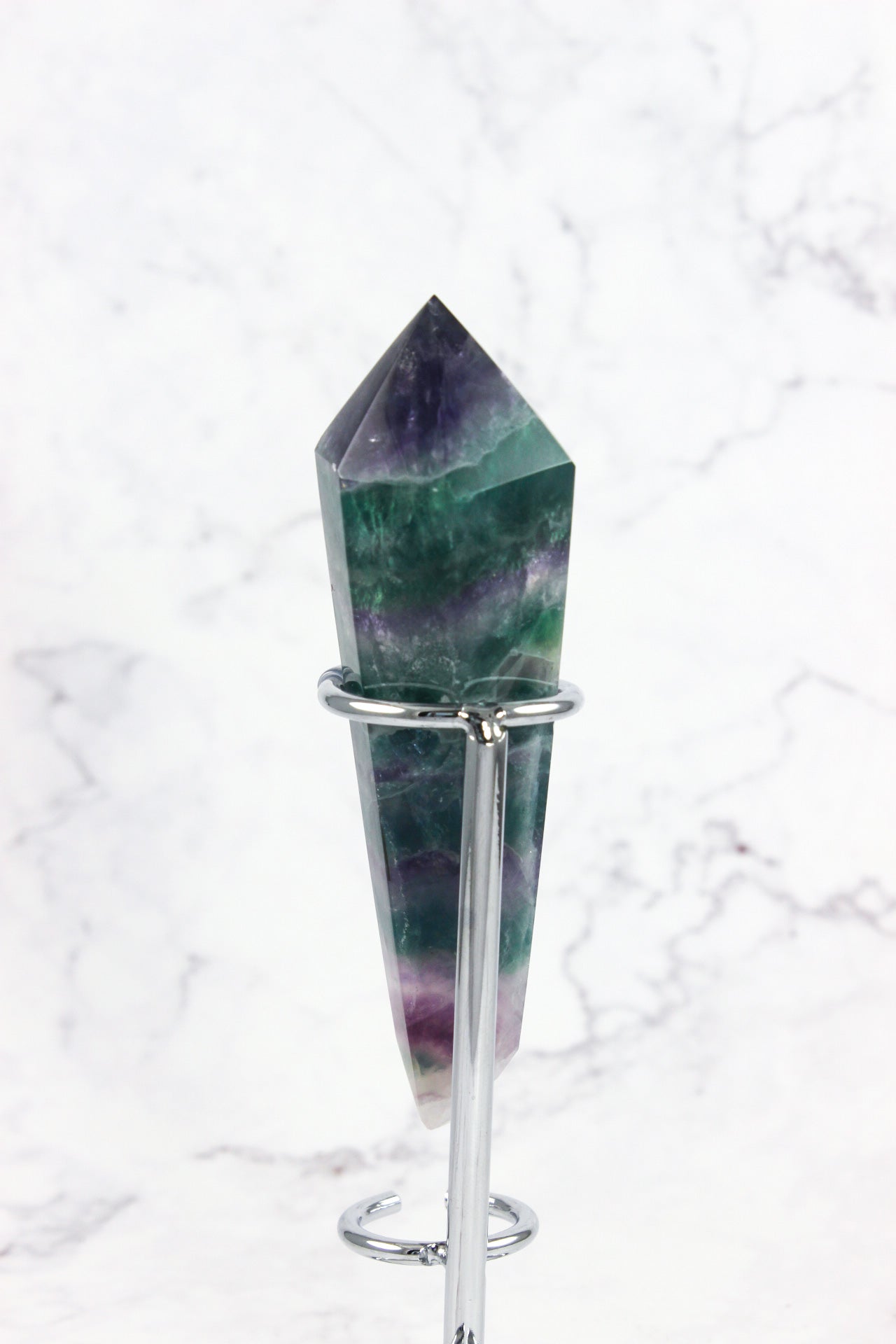 Fluorite Point with stand