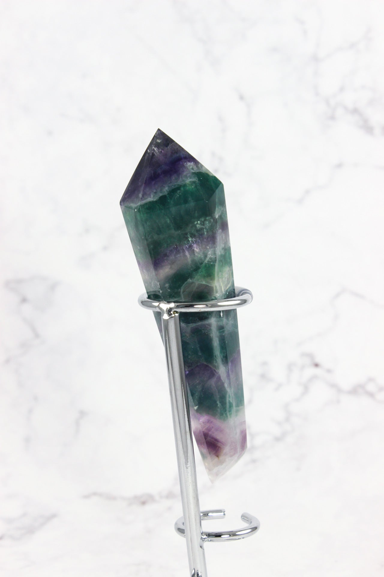 Fluorite Point with stand