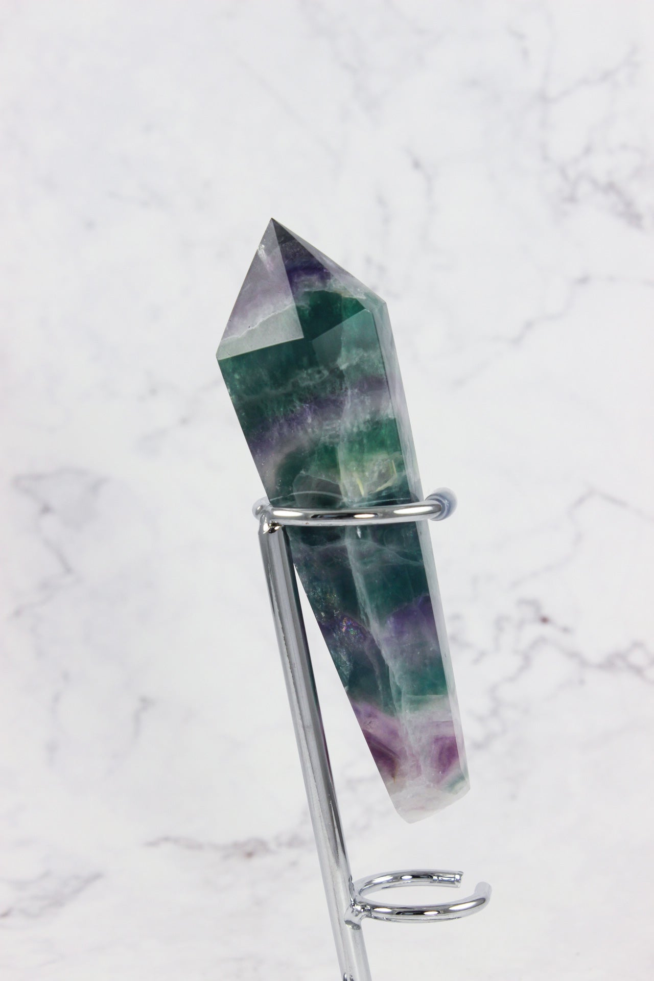 Fluorite Point with stand