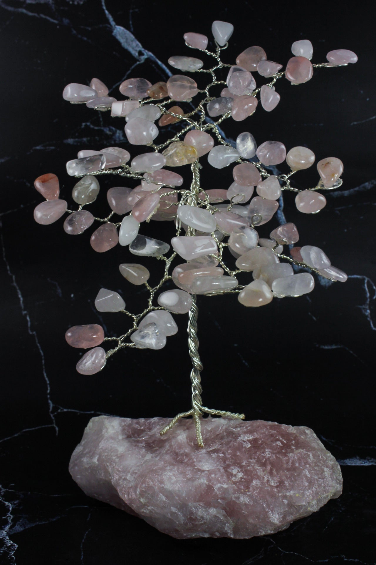 Rose Quartz Gem Tree