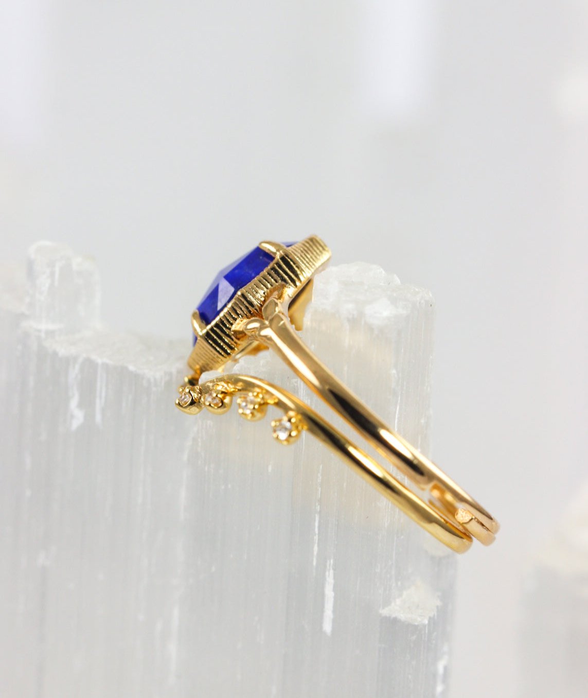 Lapis Lazuli Stacking Ring
