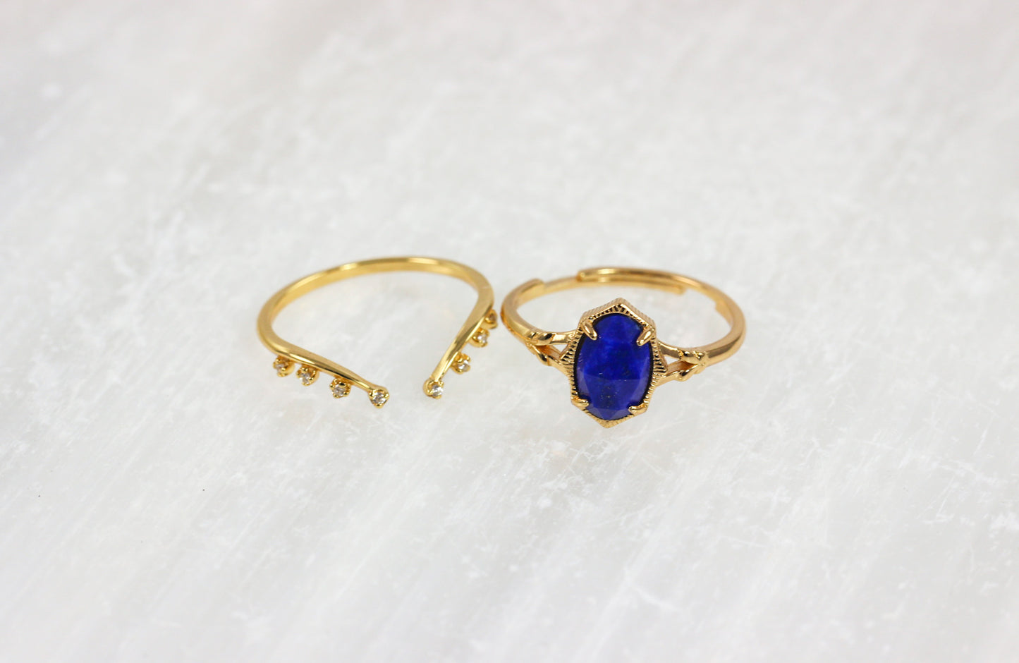 Lapis Lazuli Stacking Ring