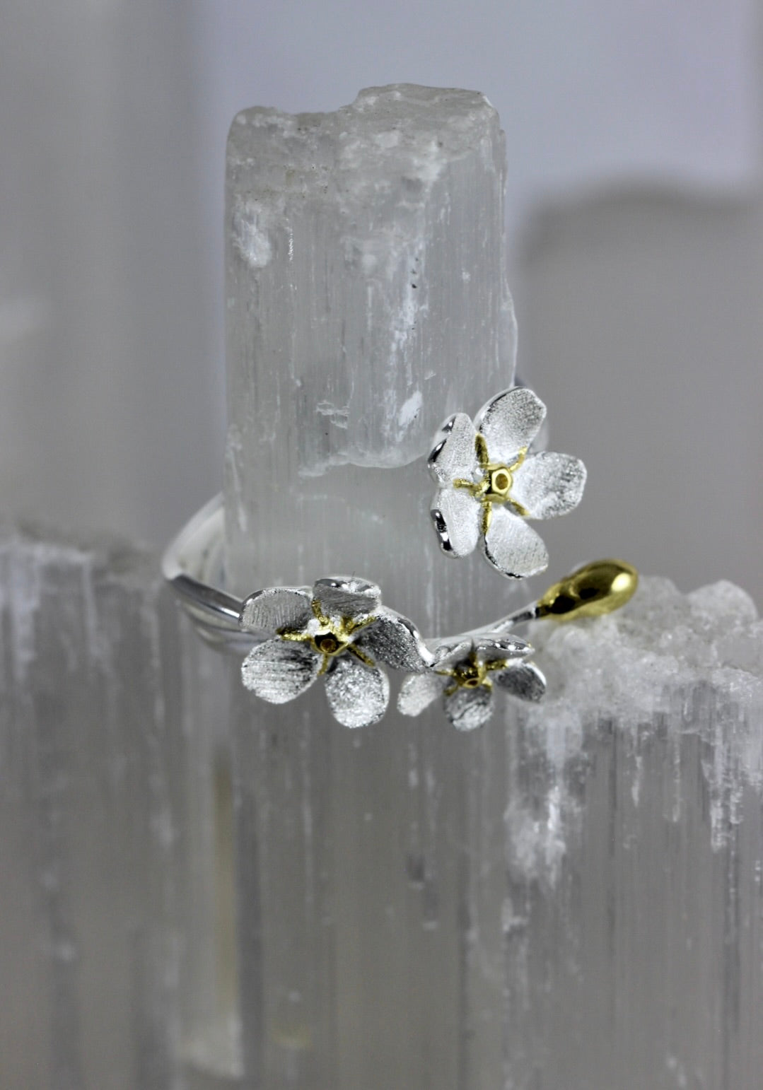 Three Flower Ring