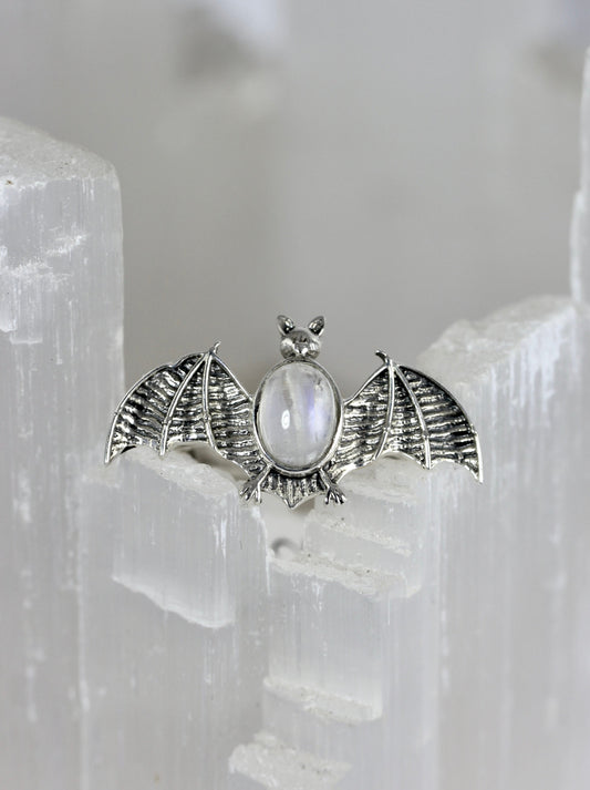 Gemstone Bat Rings