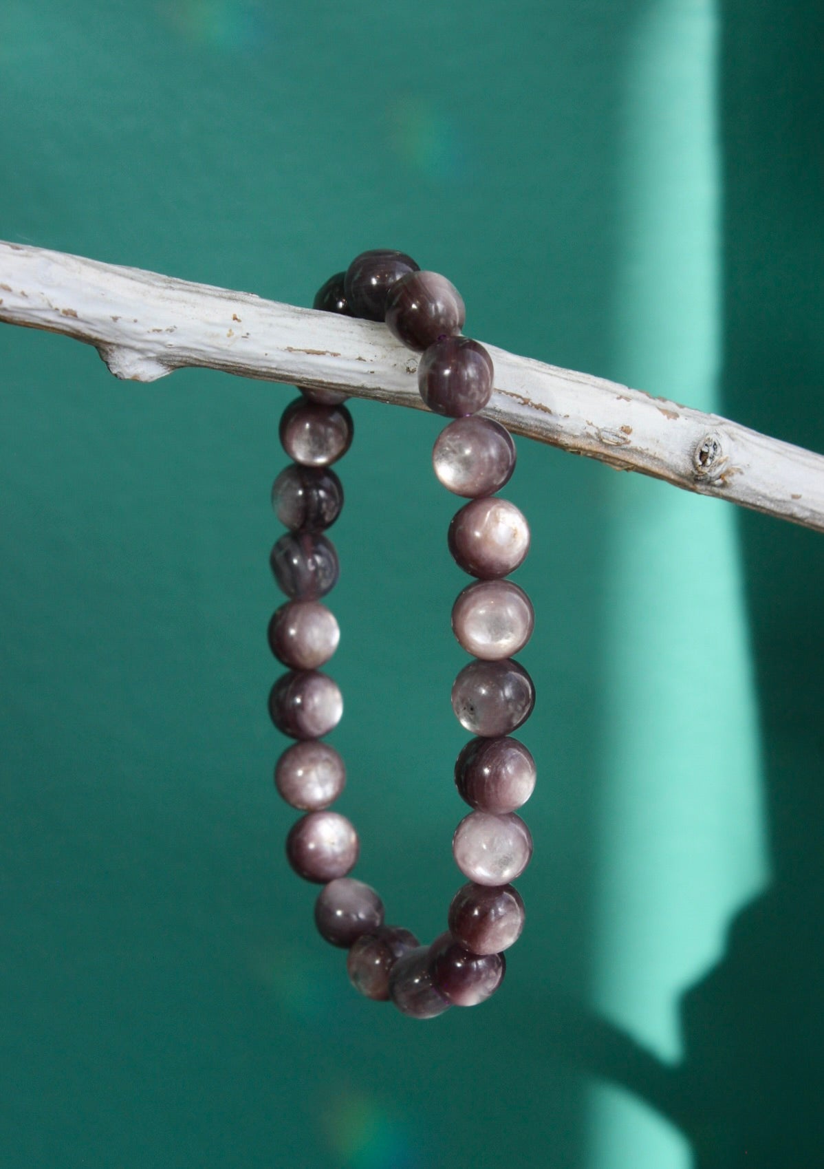 Lepidolite Beaded Stretch Bracelets