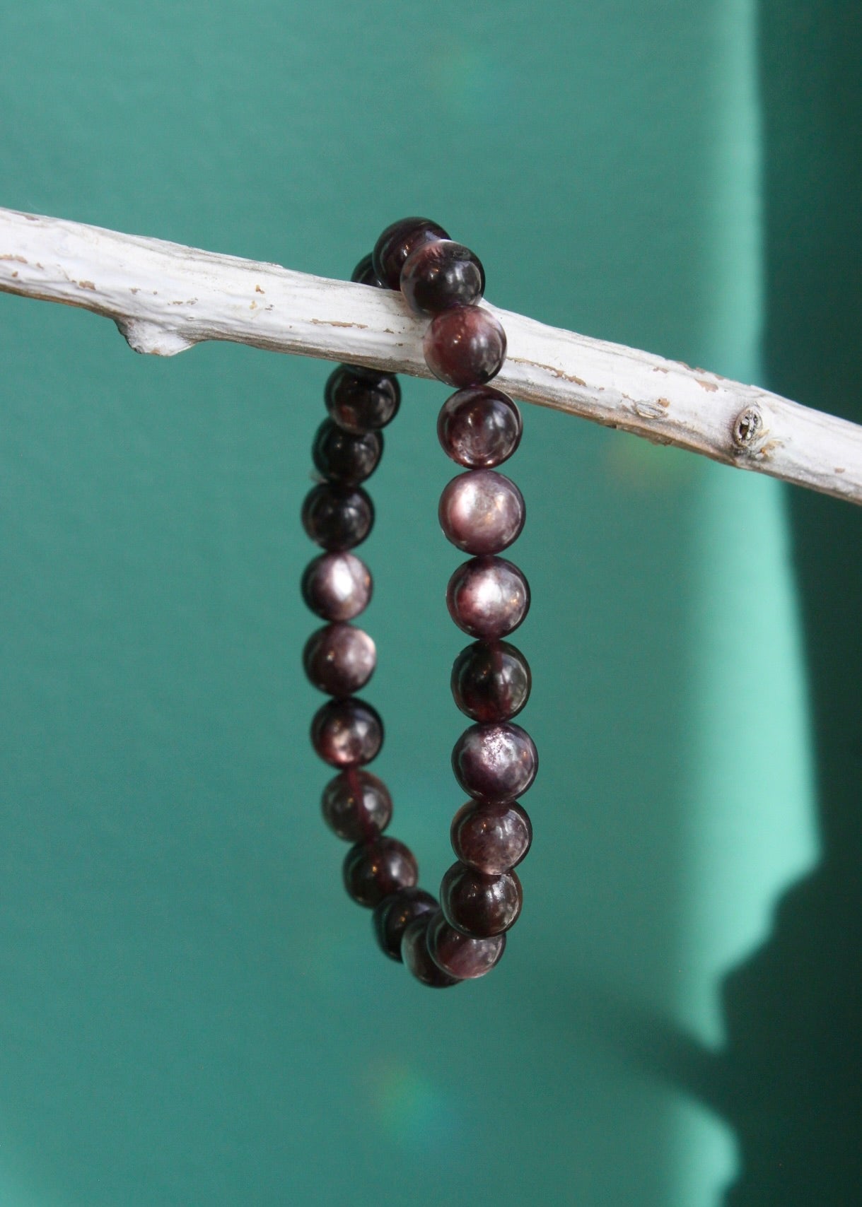 Lepidolite Beaded Stretch Bracelets