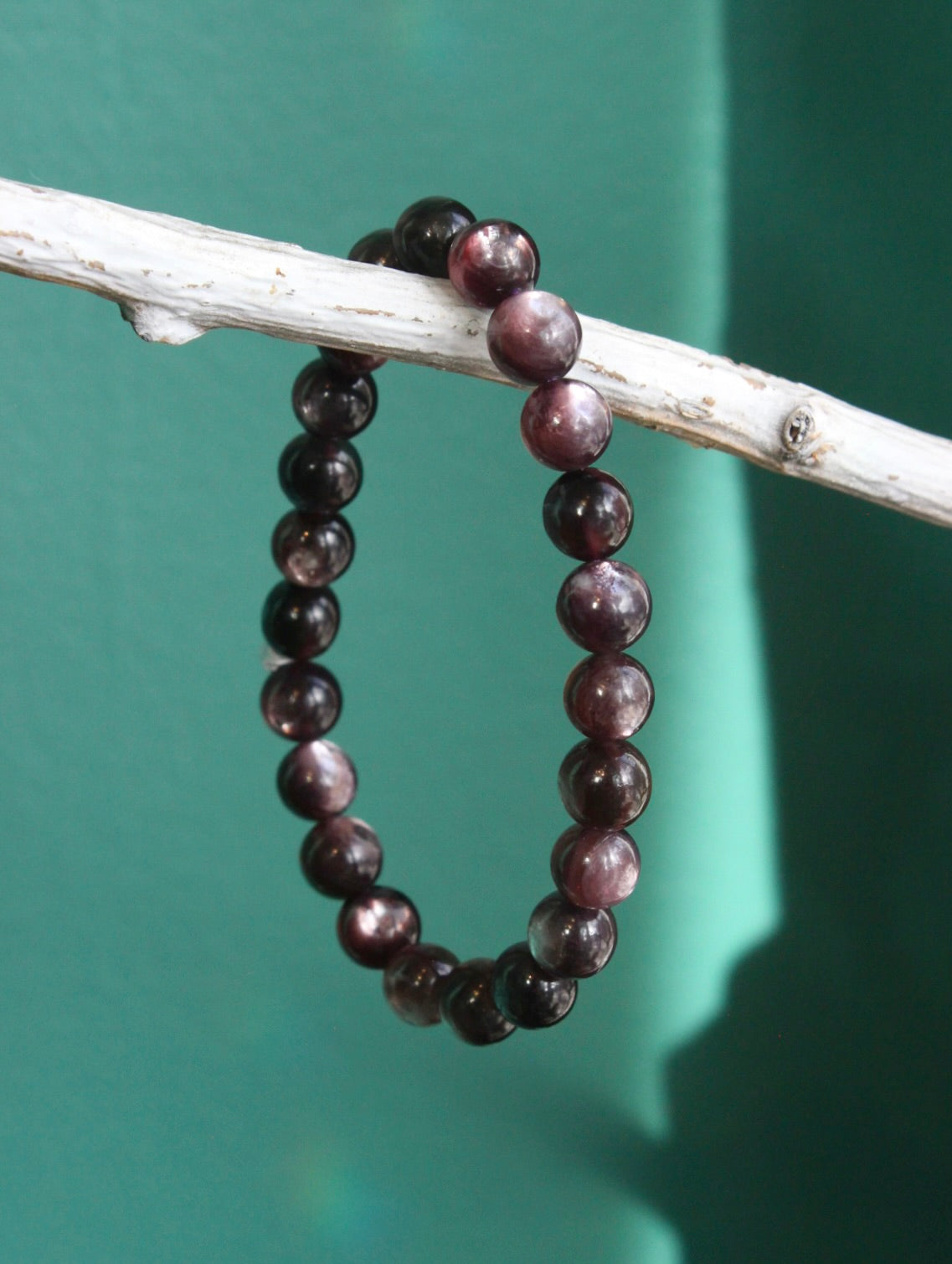 Lepidolite Beaded Stretch Bracelets