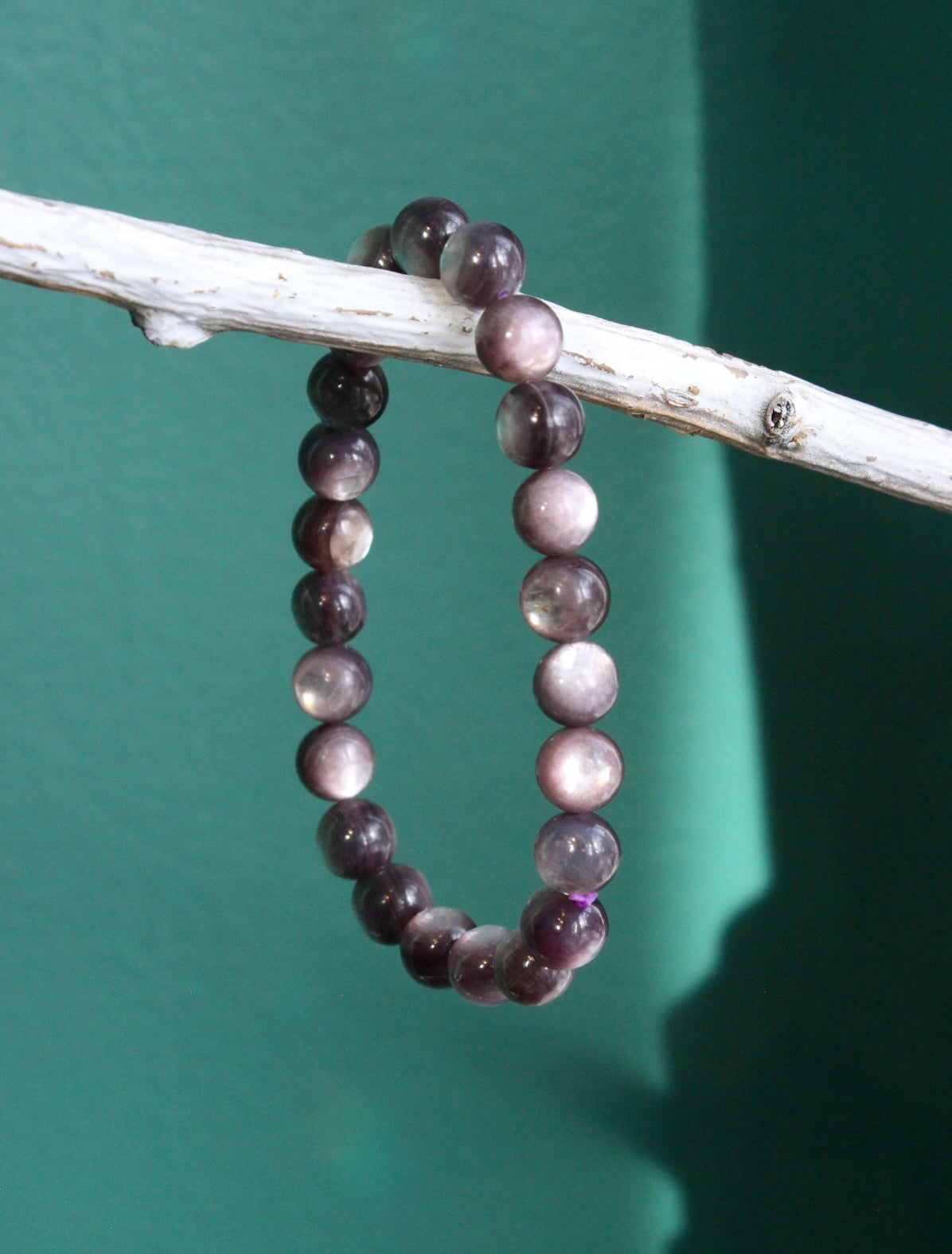 Lepidolite Beaded Stretch Bracelets