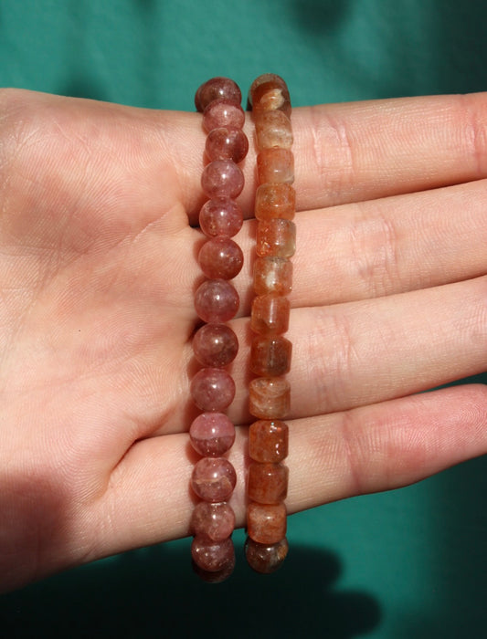 Sunstone Stretch Bracelets