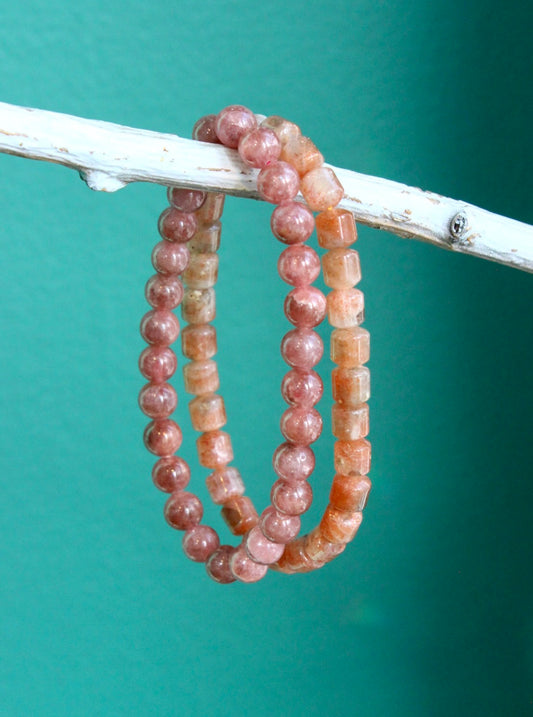 Sunstone Stretch Bracelets