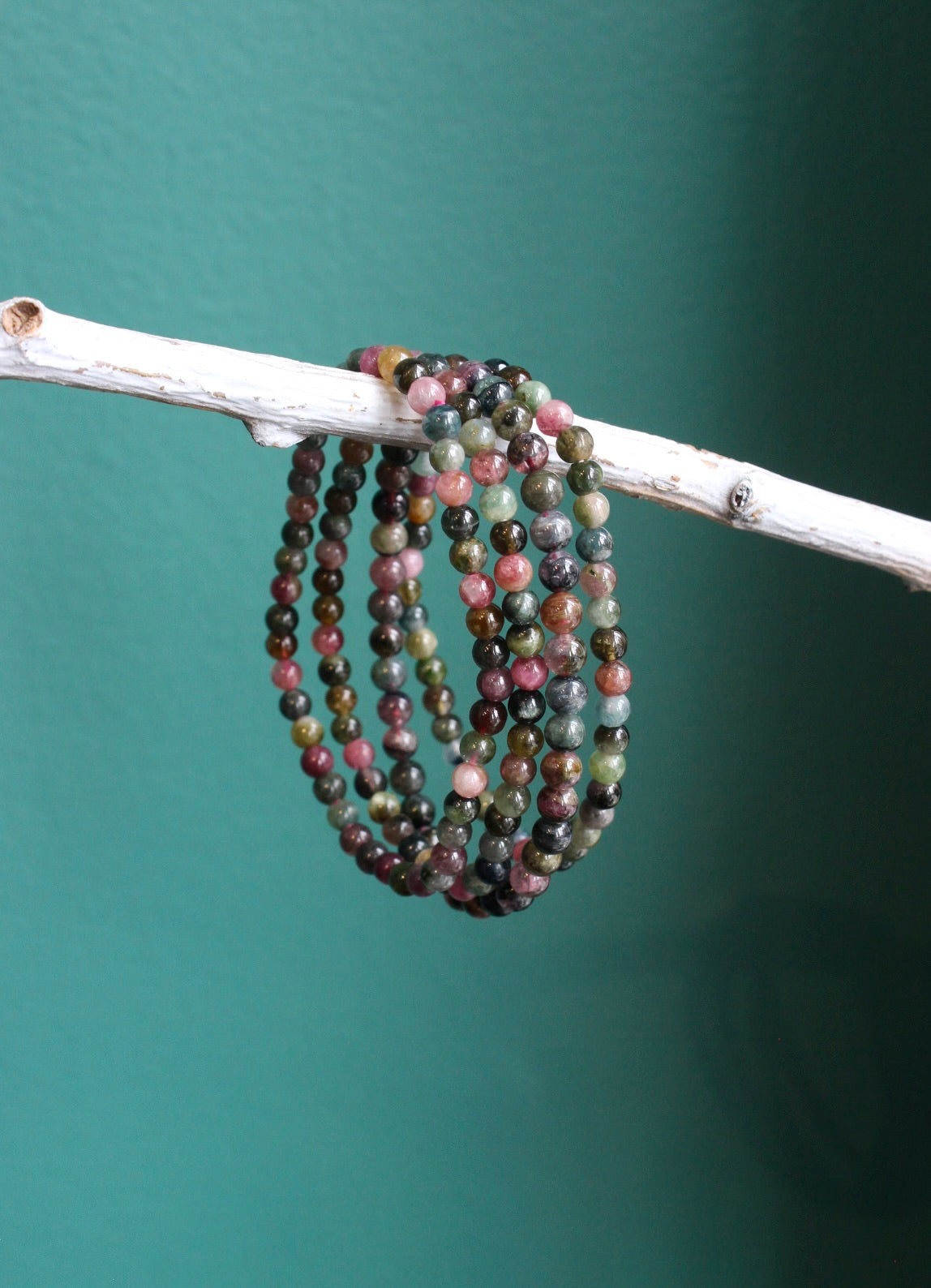 Small Tourmaline Stretch Bracelets