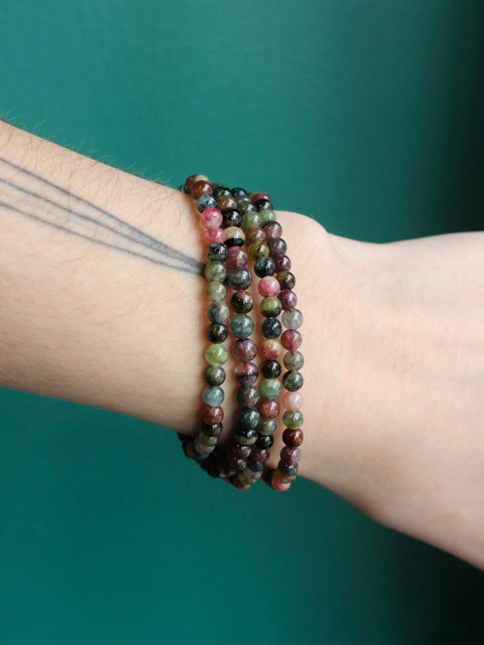 Small Tourmaline Stretch Bracelets