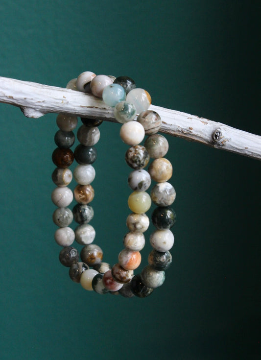 Ocean Jasper Stretch Bracelets