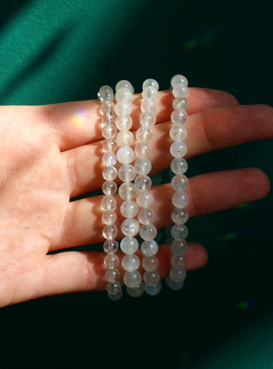Rainbow Moonstone Bracelets