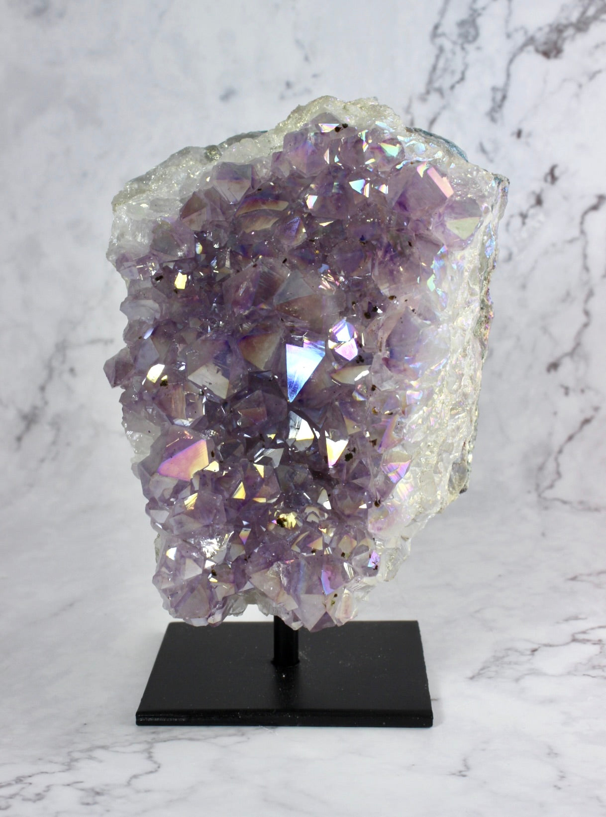 Chunky Aura Amethyst