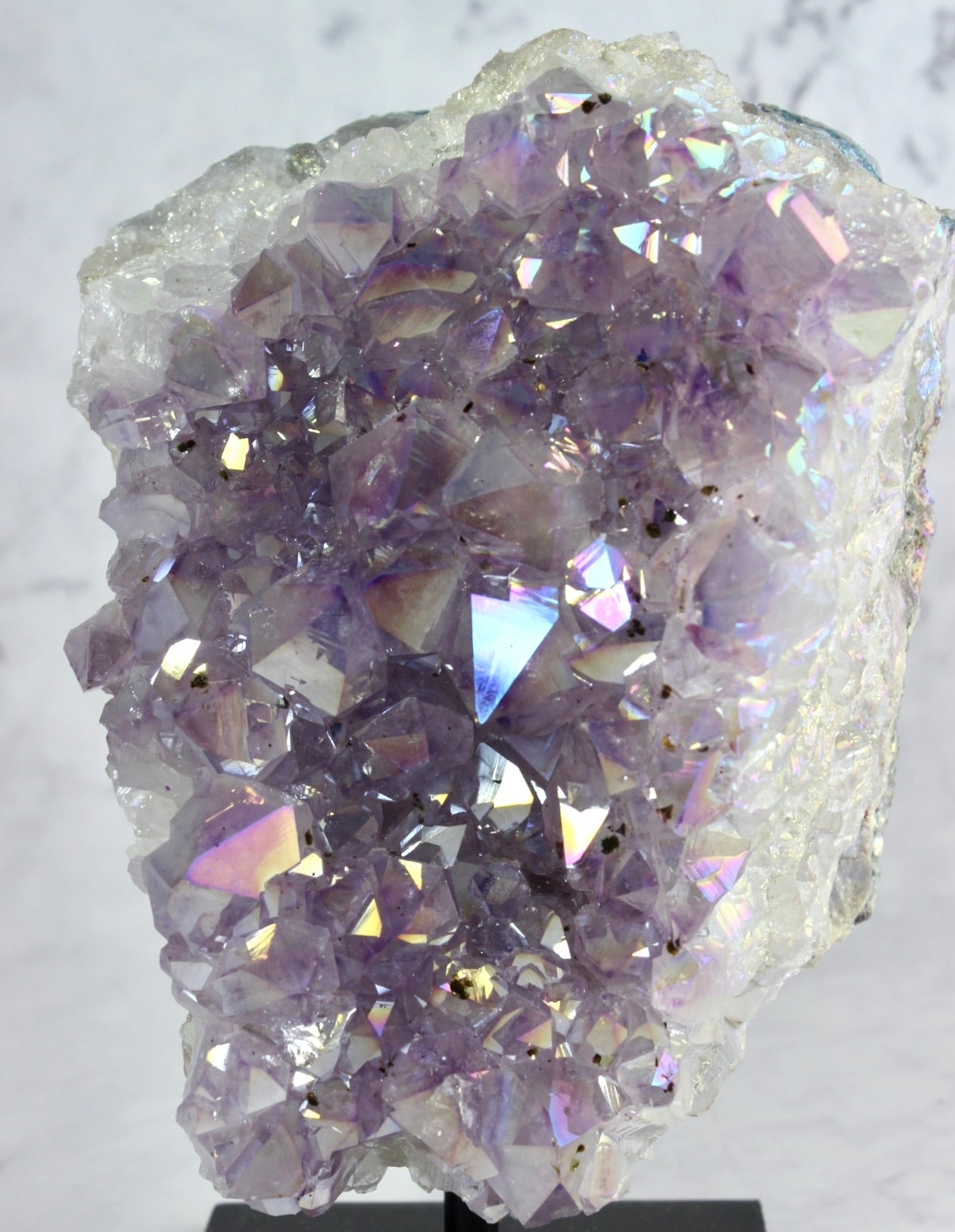 Chunky Aura Amethyst