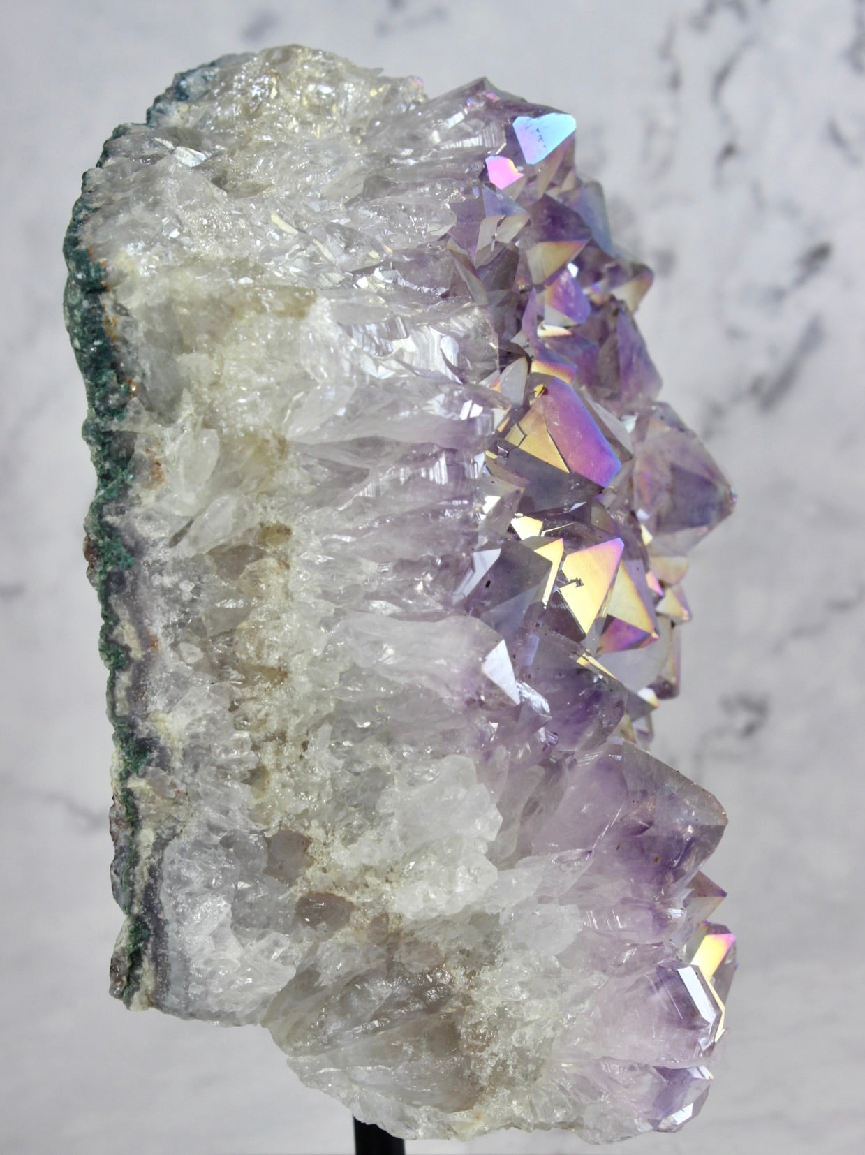 Chunky Aura Amethyst