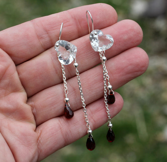 Bleeding Heart Earrings