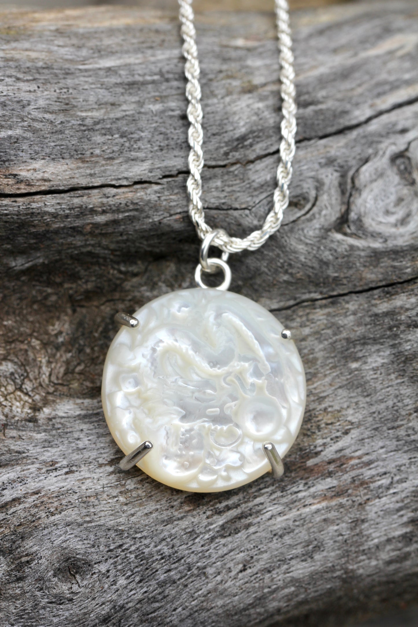 Mother of Dragons Pearl Necklace