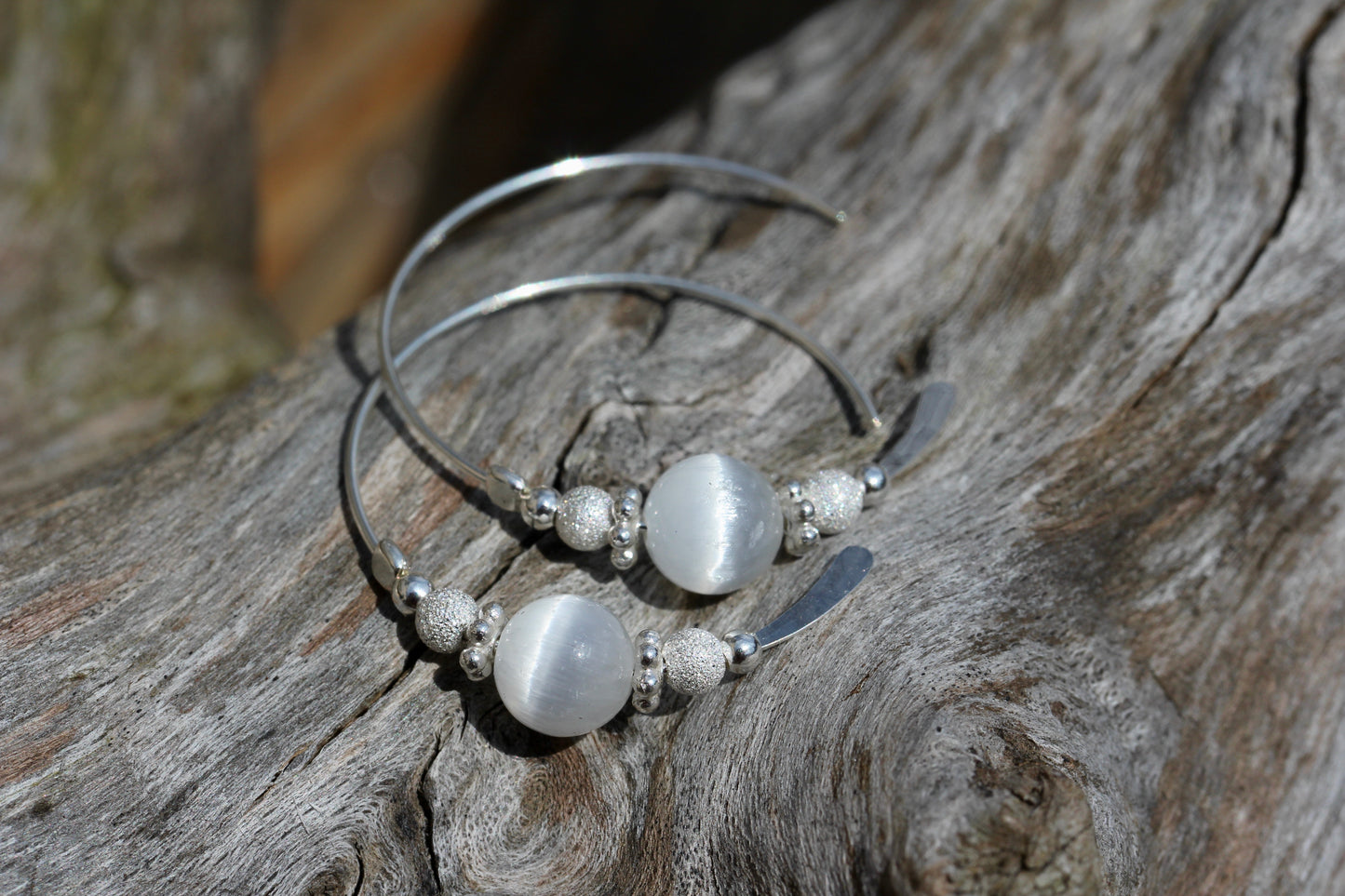 Selenite Hoops
