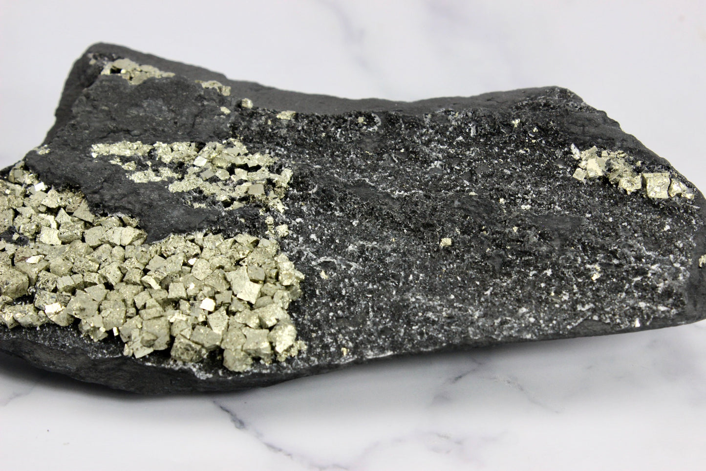 Pyrite in Basalt