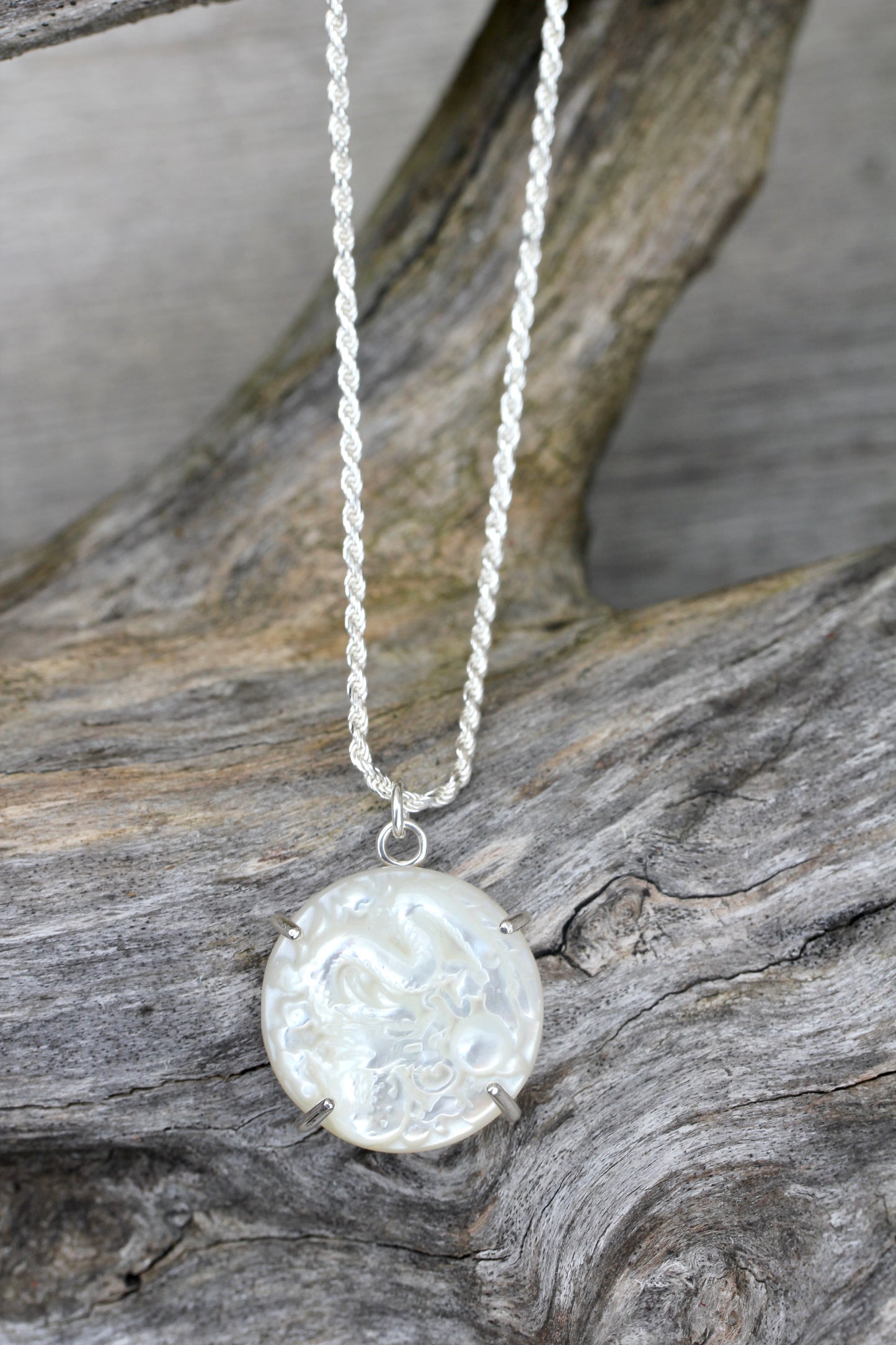 Mother of Dragons Pearl Necklace